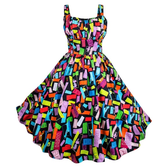 Disney Other - Disney Parks Monsters Inc. Black Sundress, New